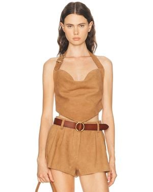 retroféte Windsor Top - Multicolor