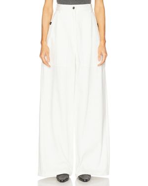 Adam Lippes Jasper Jeans - White