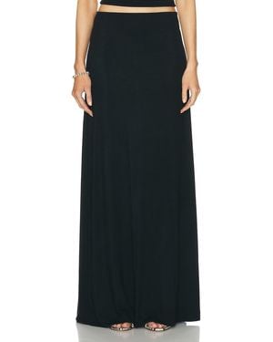 Leset Julien High Waist Maxi Skirt - Black