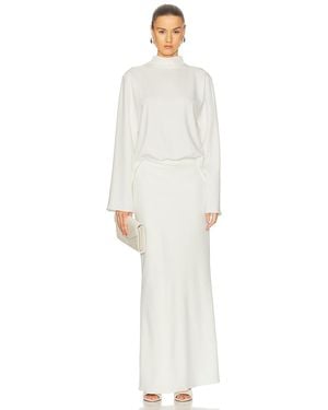 SER.O.YA Angel Gown - White