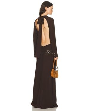 Siedres Paloma Dress - Brown