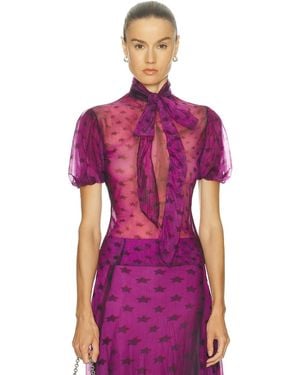 Acne Studios Elulo Top - Purple