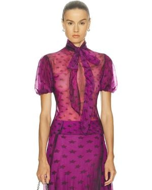 Acne Studios Elulo Top - Purple