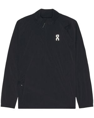 On Shoes All Day 1/2 Zip Jacket - Blue