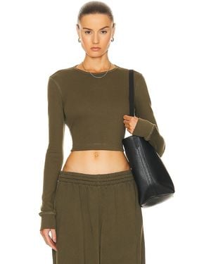 Wardrobe NYC Hb Long Sleeve Top - Green