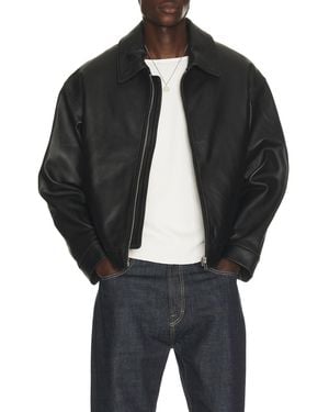 Second/Layer Leather Barras - Black