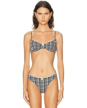 Solid & Striped The Daphne Bikini Top - Black