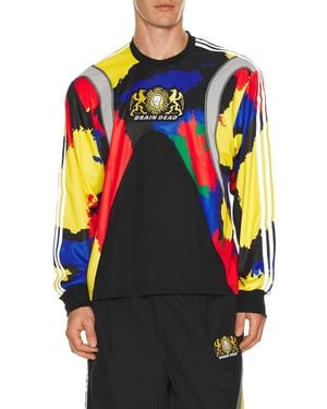 adidas Originals X Brain Dead Long Sleeve Jersey - Black