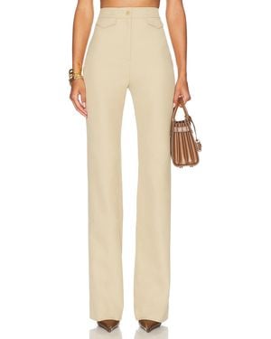 Helsa The Kick Flare Suit Pant - Natural