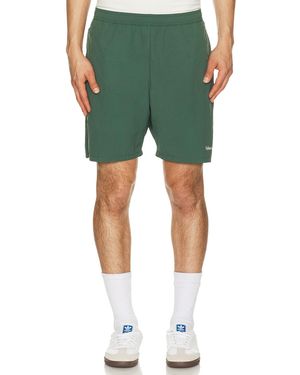 Palmes Stitch Tennis Shorts - Green