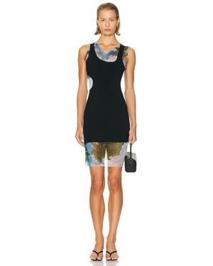 Christopher Esber Lucid Encircled Edge Tank Dress - Black