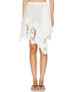 Ronny Kobo Ashley Skirt - White