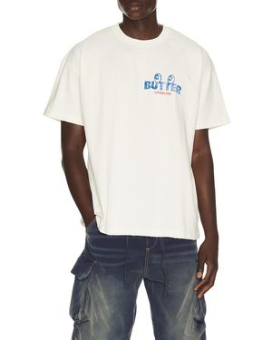 VANDY THE PINK Butter Eye Logo Tee - White