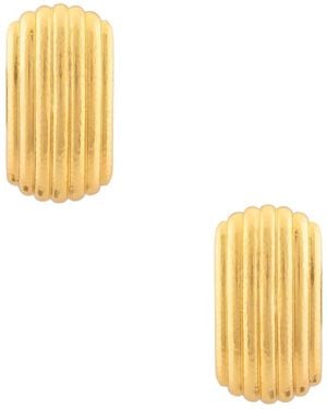 VALÉRE Literal Earrings - Metallic