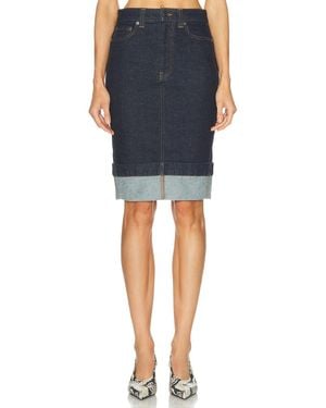 KHAITE Kendra Skirt - Blue