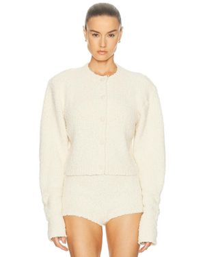 SIR. Tropicana Cardigan - White