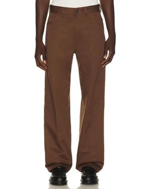 Dickies Loose Straight Twill Pant - Brown