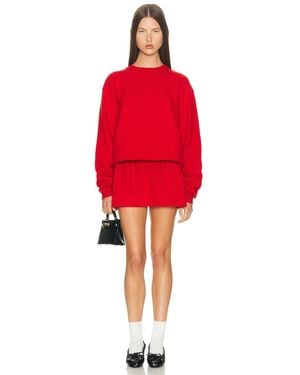 Sandy Liang Kazia Knit Dress - Red