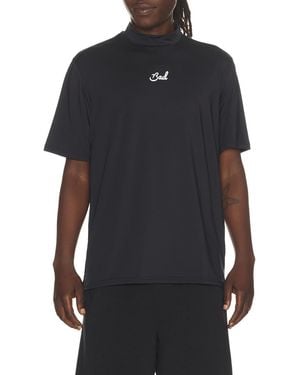 BAD BIRDIE Bad Elements Mock Neck - Black
