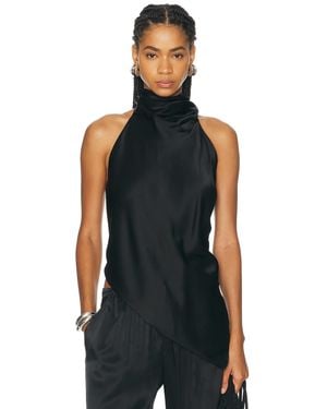Helmut Lang The Scarf Top - Black