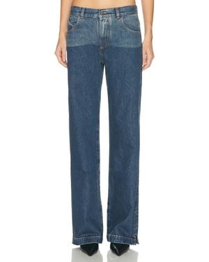 The Attico Washed Straight Leg - Blue