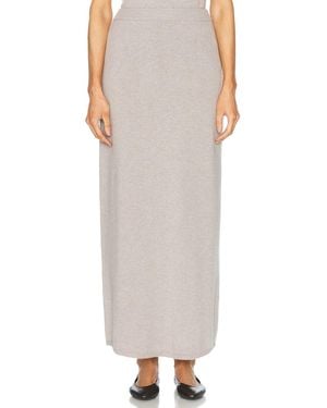 TOVE Nellie Knitted Skirt - Gray