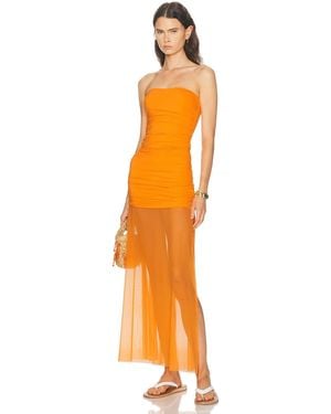 Bondeye Arlo Maxi Dress - Orange