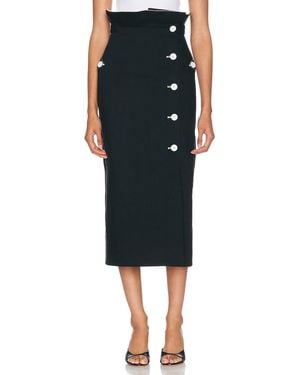 Adam Lippes Finch Skirt - Black