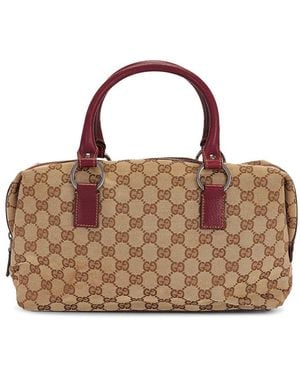 Gucci Mini Boston Bag - Brown
