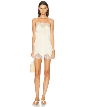 L'academie 'Academie Geneia Mini Dress - White
