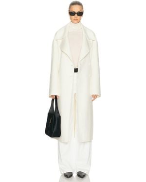 L'academie 'Academie Kye Wool Coat - White