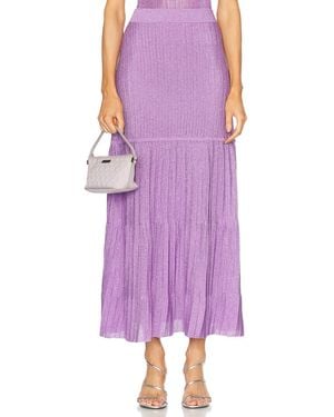 Adam Lippes Long Skirt - Purple