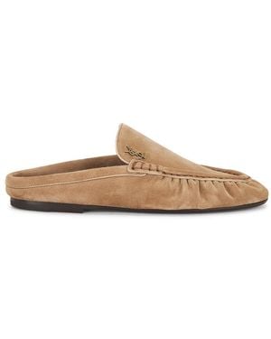 Saint Laurent Le Loafer Mule Mocassin - Brown