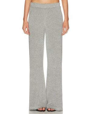 Suzie Kondi Zephyra Terry Flare Pant - Gray