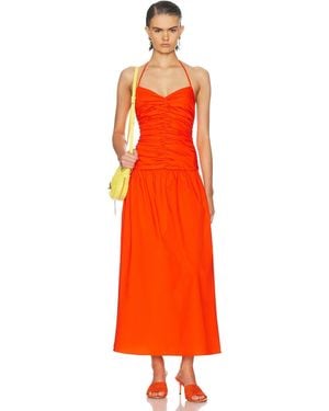 Solid & Striped The Adina Dress - Orange