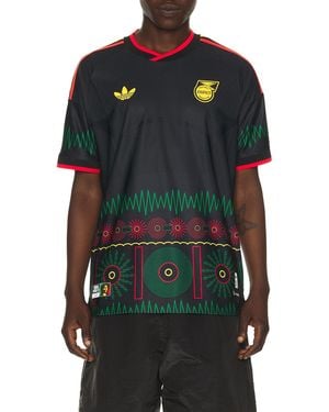 adidas Originals Jff Jamaica 26 Away World Cup Jersey - Black