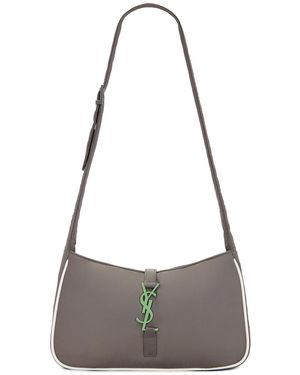 Saint Laurent 5a7 Crossbody Bag - Gray