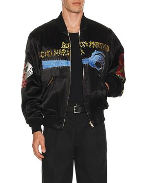 Wacko Maria X Neck Face Vietnam Jacket - Black