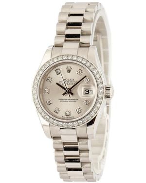 Bob's Watches X Fwrd Renew Rolex Datejust President 179136 - Gray