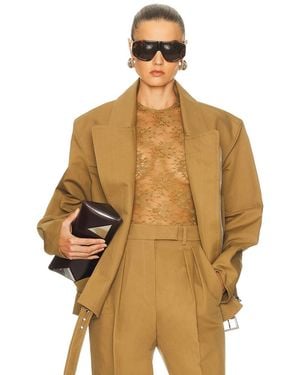 Alex Perry Biker Jacket - Green