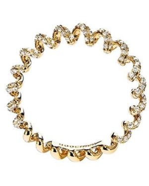 Boochier Mini Slinkee Diamond Ring - Blue