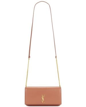 Saint Laurent Phone Holder - White