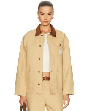 Sporty & Rich Srhwc Painters Jacket - Natural