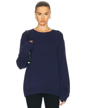 ÉTERNE James Cashmere Sweater - Blue