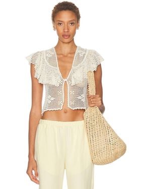 Karen Arcanjo Pola Top - White