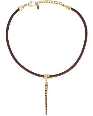Eliou Selkie Necklace - Brown