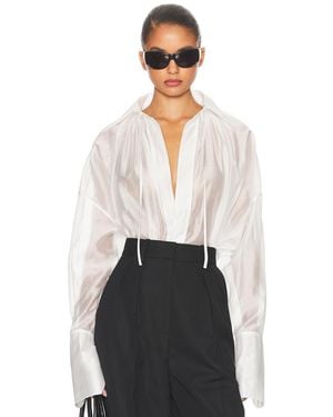 Helsa The Poet Blouse - White
