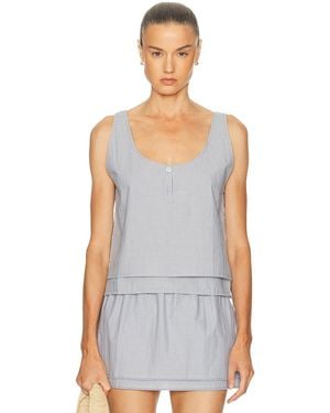 Deiji Studios Layered Top - White
