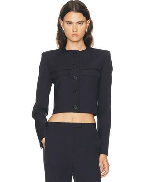 KHAITE Roto Jacket - Blue