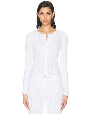Cou Cou Intimates The Cardigan - White